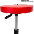thumbnail image 5 of Craftsman 8087917 Vinyl Swivel Adjustable Shop Stool, Matte Red, 5 of 6