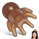 thumbnail image 1 of Masajeador de cabeza de pulpo de resina, peine para masaje del cuero cabelludo, herramienta Gua Sha, herramienta de masaje de mano para Spa, suministros para tienda de Spa de belleza, marrón claro, 1 of 8