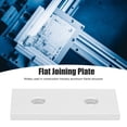 thumbnail image 3 of 10Pcs 2 Hole Joining Plate Aluminum Flat Connecting Reinforcement Plate for Vertical Connection in Construction Frame Structure, 3 of 7