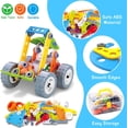 thumbnail image 7 of 167-Piece 10-in-1 STEM Building Set, Engineering Kit for Ages 4-8, Builds 10 Models, 7 of 7