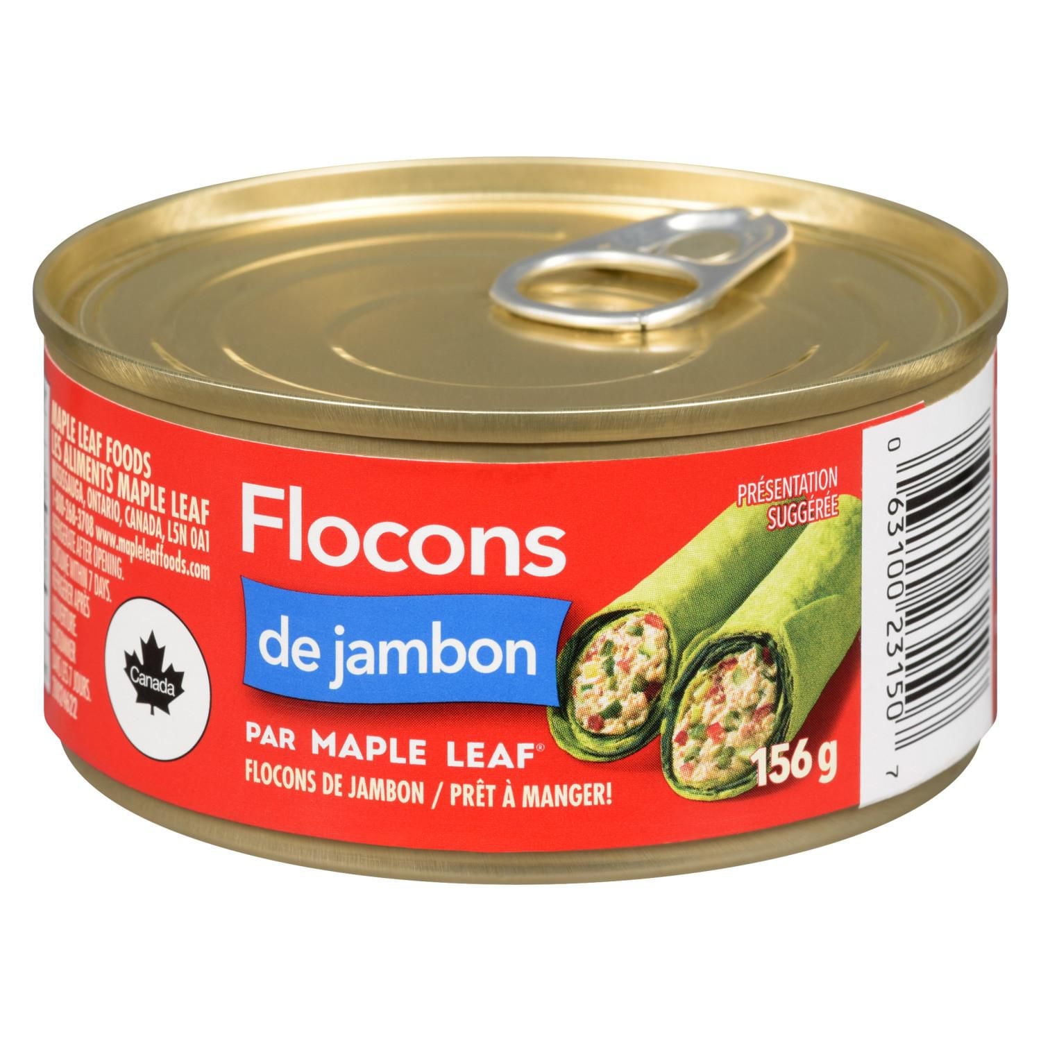 Flocons de jambon de Maple Leaf 156 g