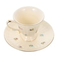 thumbnail image 4 of Ceramic Coffee Cup And Saucer Set For Family Friends Co-workers With Saucer 16X16X9.5Cm Safe Beverage Holder 1 Set, 4 of 4