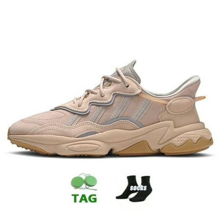 

originals ads ozweegos men women running shoes designer triple s black white Iridescent Trace Cargo Bliss Ash Pearl Chalk Pearl hemp ozweego runner casual trainers