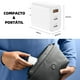 thumbnail image 5 of 30W Cargador USB C GAN con 3 Puertos,Cargador Tipo C Carga Rápida Portátil, Carga Rapida Cargador Co, 5 of 9