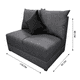 thumbnail image 4 of Sala Noruega 2-2 EL BAZAR STORE Moderna Modular Gris Oxford, 4 of 4