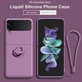 thumbnail image 2 of Funda galaxy z flip 3 flip4 flip 4 Z Flip 5 5g flip3 con soporte magnético para móvil, carcasa antideslizante con anillo de Color para Samsung Galaxy Z Flip 3, Flip4, 4, 5G, Flip3, 2 of 4