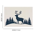 thumbnail image 3 of Dsscvnef Placemats Set of 1 12"x18" Xmas Placemats for Dining Table Indoor Outdoor Kitchen Xmas Theme Table Mats Placemat Table Place Mats Kitchen Dining Table, 3 of 5