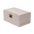 thumbnail image 1 of Portable Multifunction Case with Lid Wooden Jewellery Storage Container for Home Supply, 1 of 8