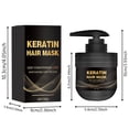 thumbnail image 3 of Fiudx Mascara de Keratina, Crema Hidratante para El Cabello, Mascarilla Suavizante y Antifrizz, Solución Reparadora para Cabello Seco, Resultados Profesionales, para Todo Tipo de Cabello, Enriquecida, 3 of 7