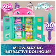 Gabbys Dollhouse: The Movie, Meow-mazing Dollhouse with Sound FX, Accessories and BONUS Interactive Ears (Walmart Exclusive)