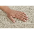 thumbnail image 3 of Better Trends 2 Piece Premium Bathroom Rug Set 100% Cotton Soft Tufted Reversible Bath Rug Water absorbent Bath Mat Ideal for Bathroom Shower and Tub Use, Edge Collection Sand (20" x 20" | 24" x 40"), 3 of 5