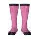 thumbnail image 1 of Fotbe Pink Gingham Calcetas Divertidas Estampadas para Hombre y Mujer, Calcetas de Algodón hasta la Rodilla para Caminar, Correr, Enfermería y Embarazo, 1 of 6