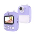 thumbnail image 2 of ¡Precios Reducidos!, Cámara de impresión sin tinta de alta definición de 1080p para niños de 2,4 pulgadas Cámara de impresión con dos cámaras 8 veces electrónica con 3 rollos de papel de impresión, 2 of 9