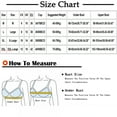 thumbnail image 3 of GaThRRgYP Bras for Women GaThRRgYP Women Lady Lace Gathered Bra Plus Size Sports Bra Underwear Yoga Hollow Out Bra Cup, 3 of 7