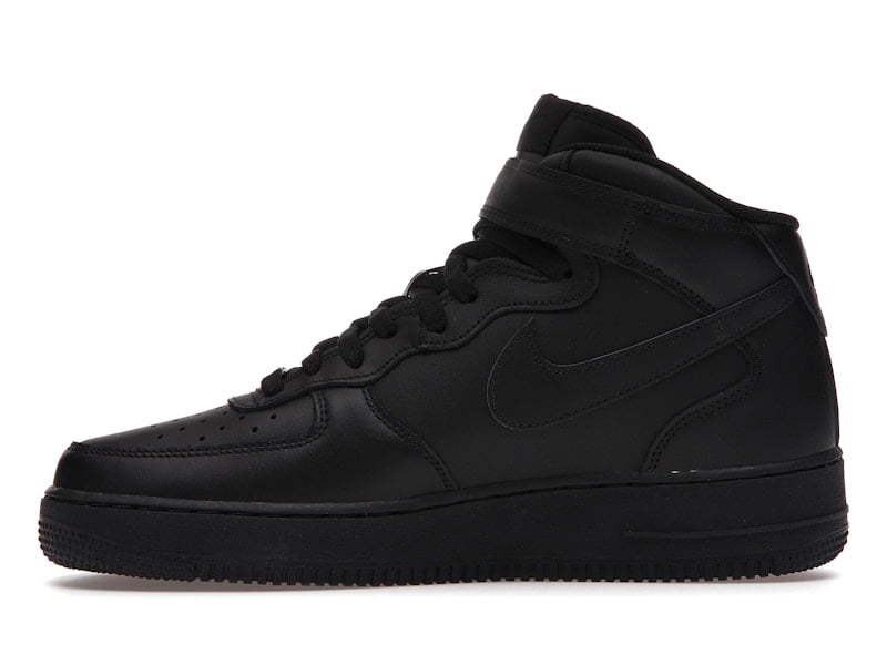Nike Men's Air Force 1 Mid '07 Black Basketball Shoes, from StockX