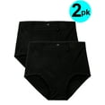 thumbnail image 2 of Barbra Women's Panties Travel Pocket Girdle Brief Small to Plus Size 2 Pack, 2 of 9