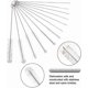 thumbnail image 3 of Bottle Brush, 12 Pcs Long Bottle Cleaning Brushes, Tube Brush, Kettle Spout Brush, Straw Brush, Nylon Bottle Pipe Cleaner Set (white), 3 of 4