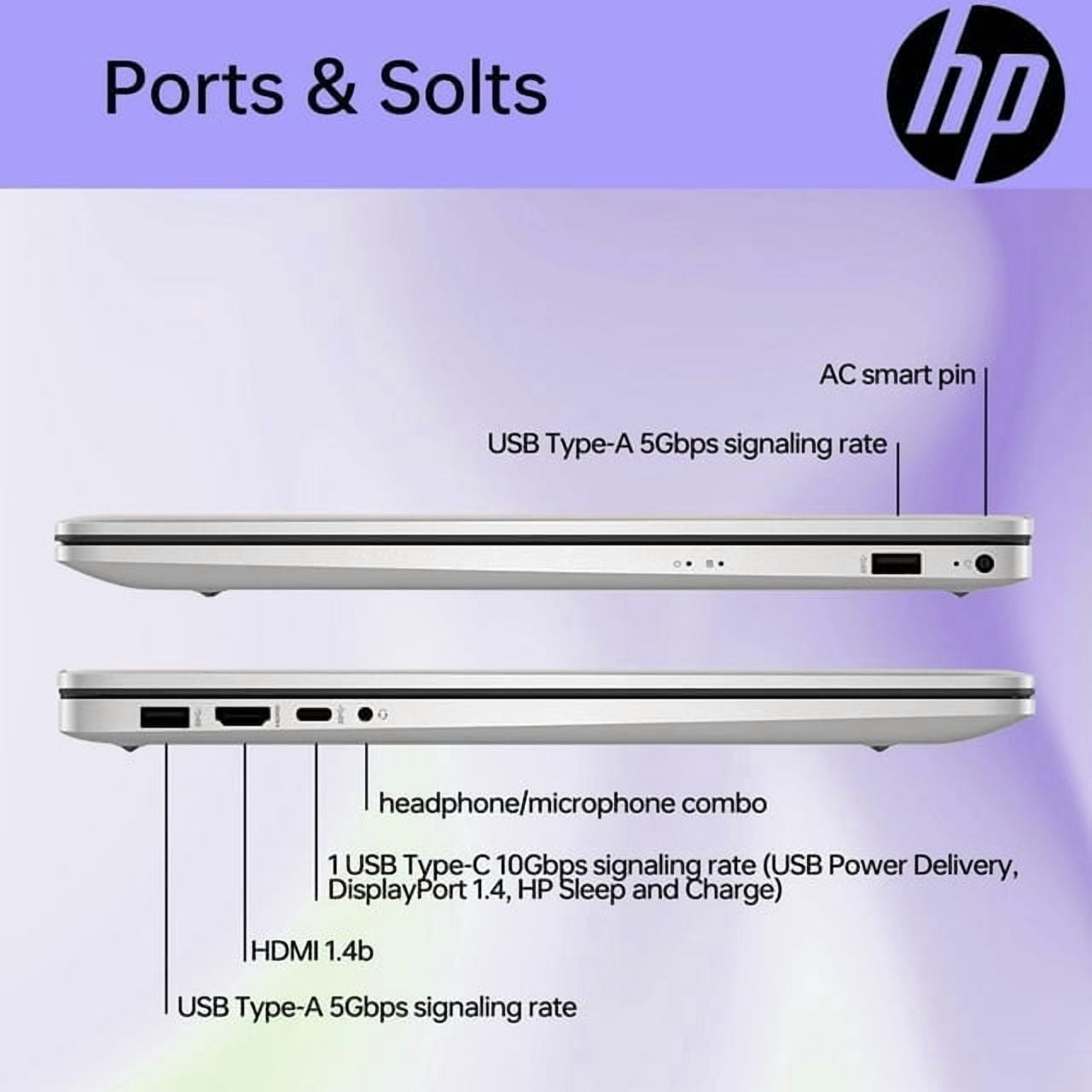 New HP 17 Laptop, 17.3" FHD IPS Display, Intel Core i5 1335U(Beat i7-1255U), 16GB RAM, 1TB SSD, Backlit Keyboard, Numeric Keypad, Wi-Fi 6, Bluetooth, Windows 11 Home Silver