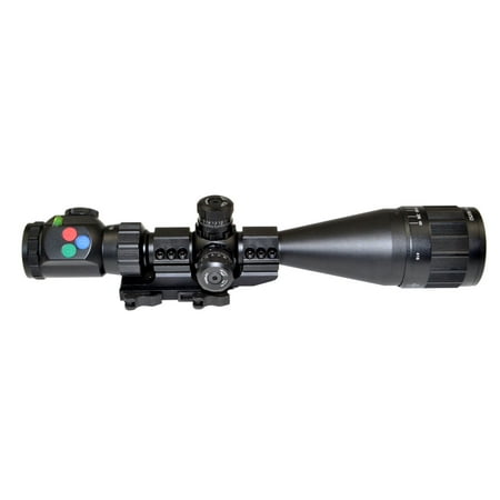 Double Eagle Scope Presma Eagle Series 4-16X50 Precision Rifle Scope with Front Adjustable Objective Lens, Cantilever Scope Mount and Accessories ()