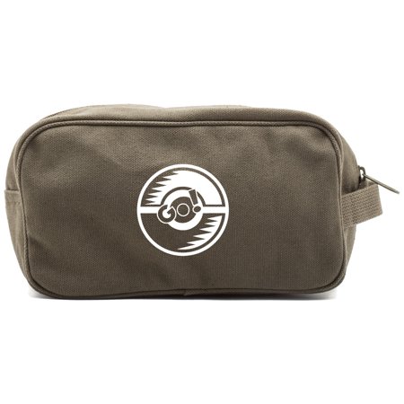 Poke Ball Canvas Shower Kit Travel Toiletry Bag (Best Body Groomer For Balls)