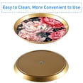thumbnail image 5 of Peony Plastic Discs Iron Pillar Dessert Table Stand 32cm Height with 21cm 24cm 27cm Plates for Parties and Events, 5 of 6