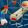 thumbnail image 4 of Basketball Arcade Game Indoor/Outdoor Basketball Machine Single Shot Foldable with 3 Basketballs for Children, 4 of 6