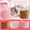 A002- Pink, variant on Toys Storage Basket Cotton Rope Woven Pet Organizer for Dog Cat Toys Treats Small Pet Supplies with Knotted Handles Solid Pink 1 Pack