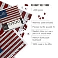 thumbnail image 4 of Lantern Press 1000 Piece Jigsaw Puzzle, Alexandria, Virginia, Distressed Flag, 4 of 5