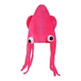 thumbnail image 2 of KLKCMS Costume Cosplay Accessory Octopus Party Cap Bar Birthday Role Play Squid Hat Pink, 2 of 9
