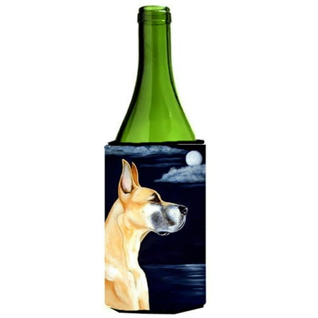 

Fawn Great Dane Moonlight Stroll Wine bottle sleeve Hugger 24 oz.