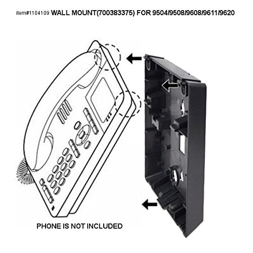 Avaya Wall Mount Kit For Avaya 9508, 9504, 9608, 9611, and 9620 Phones