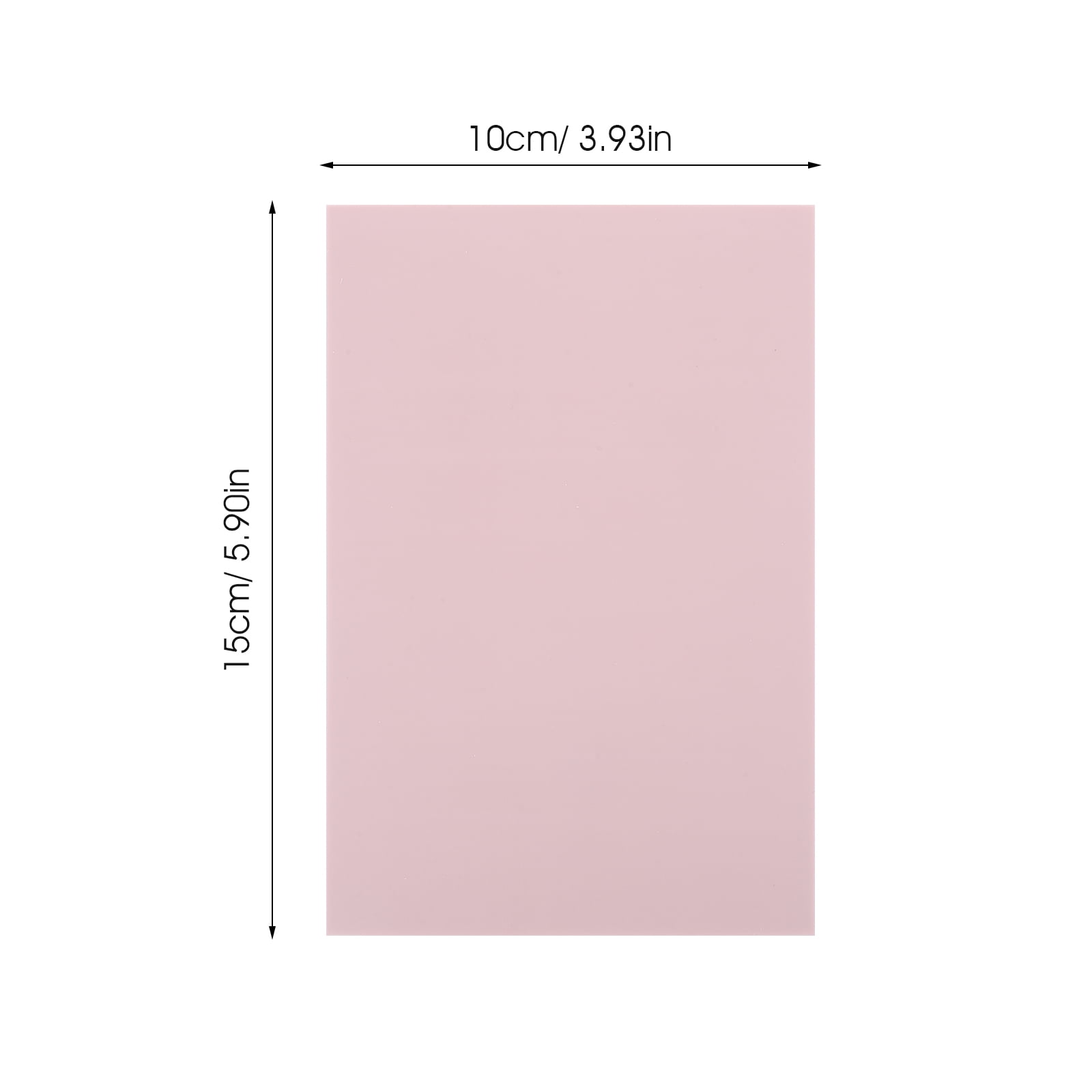 Masteelf  10 Pcs Rubber Carving Blocks Professional Ink Pads for Stamping Kids Letter Stamps Clay Pink