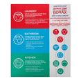 thumbnail image 2 of Borax Twenty Mule Team Detergent Booster 65 Ounce - Pack of 5, 2 of 4
