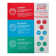 Borax Twenty Mule Team Detergent Booster 65 Ounce - Pack of 5