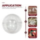 thumbnail image 2 of 25 cápsulas rellenables para máquina expendedora, bolas de plástico transparente y adornos transparentes., 2 of 7