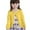 V5-Yellow, variant on GBSYEWXS Girls Sweater Cardigan Crew Neck Long Sleeve Fashion Spring Flowers Print Sweater White Size 13-14 Years
