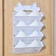 thumbnail image 4 of Caja organizadora de almacenamiento de calcetines Caja de almacenamiento colgante Cajas divisorias de 4 compartimentos Caja de almacenamiento de ropa, 4 of 9