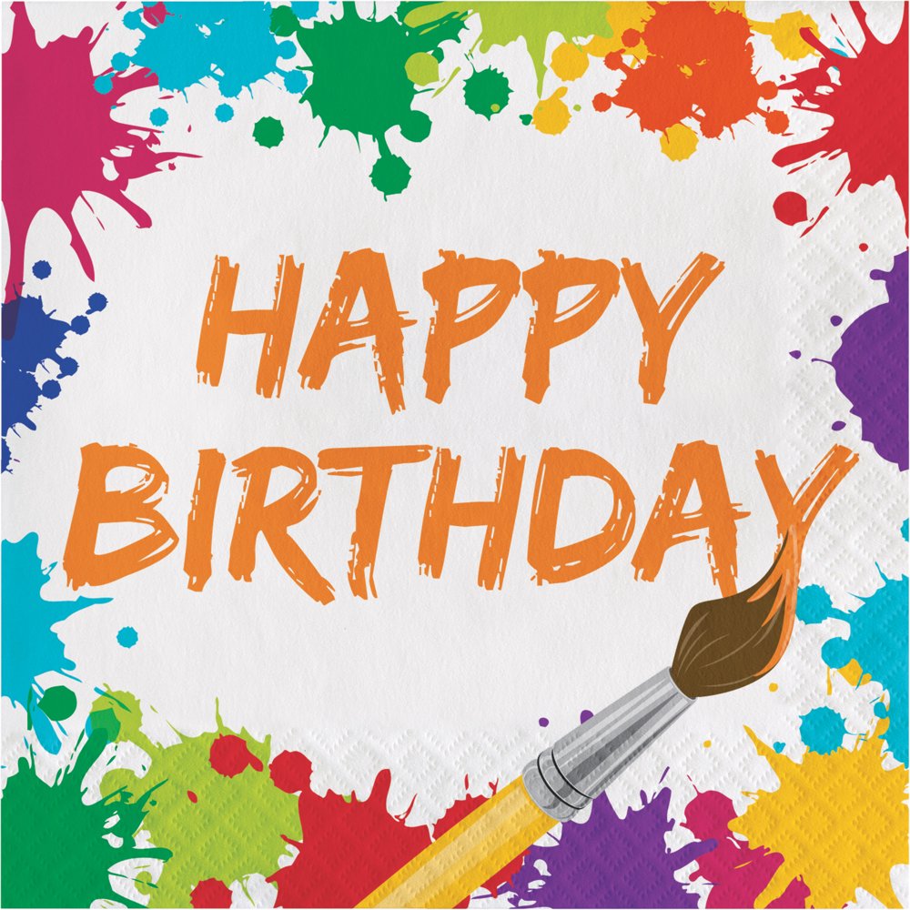 art party birthday shirt