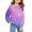 Purple, variant on YunPes Boys Girls Sweatshirts Autumn Regular Children's Tie Dye Print Long Sleeved Comfortable Sweatshirt Toddler Sweatshirt