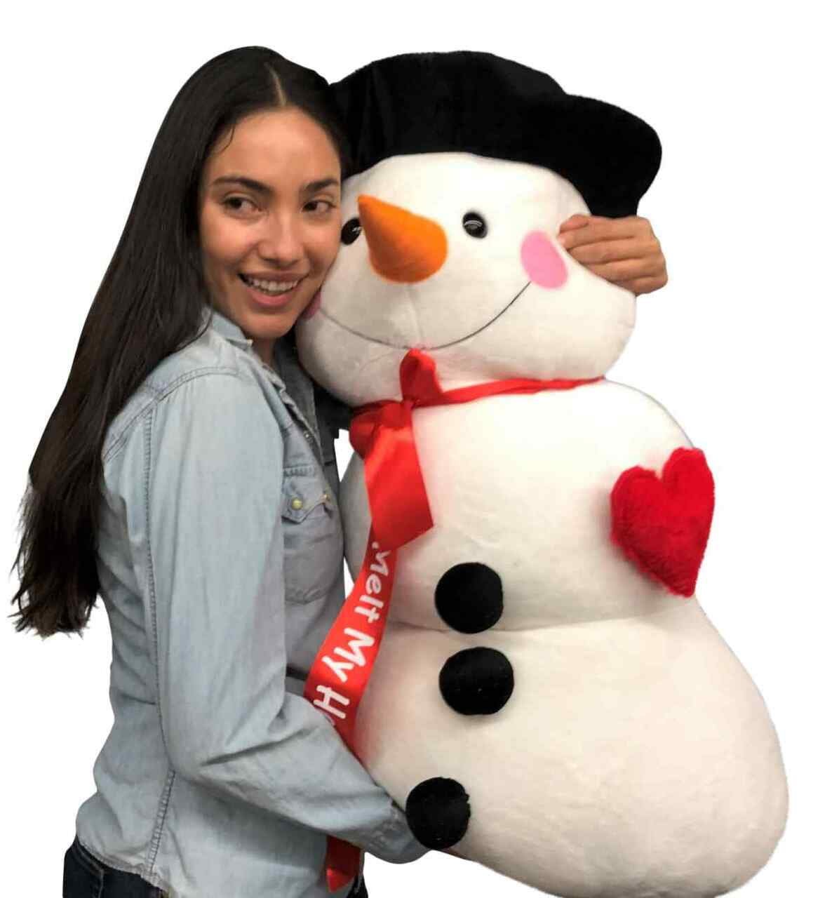 large snowman plush