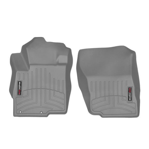 WeatherTech Custom Fit FloorLiners compatible with 2018-2025 Mitsubishi Eclipse Cross - 1st Row (Driver & Passenger), Grey