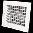 thumbnail image 3 of HVAC Premium 12''w X 6''h Aluminum Double Deflection Adjustable Air Supply HVAC Diffuser - Full Control Vertical/Horizontal Airflow Direction - Vent Duct Cover [Outer Dimensions: 13.6''w X 7.6''h], 3 of 4