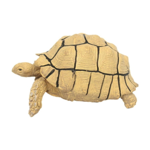 Figura de tortuga, juguete de tortuga, juguete educativo simulado, juego de tortuga pequeña Beige
