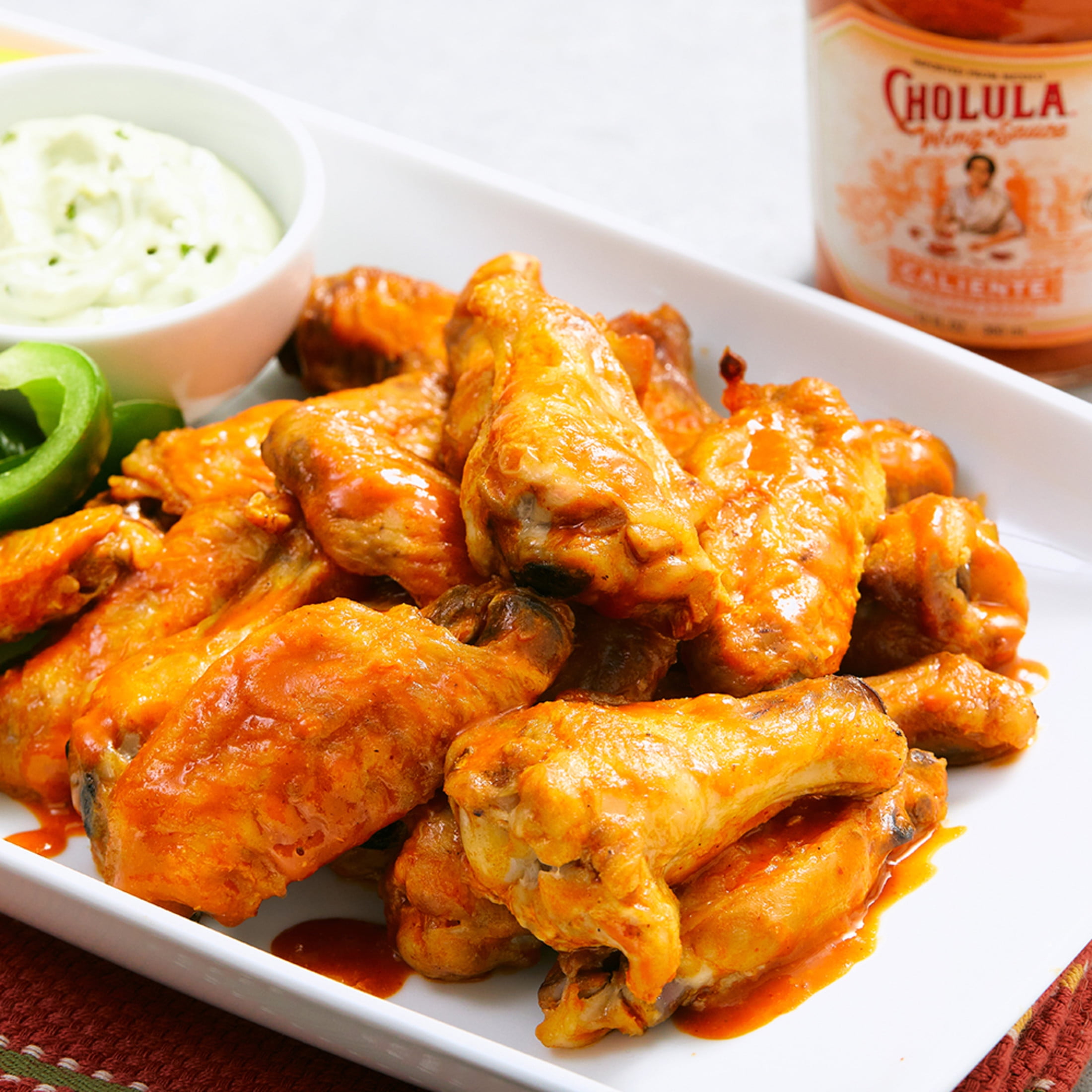 Cholula Kosher Caliente Wing Sauce, 12.0 fl oz Bottle