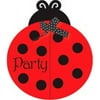 Creative Converting Ladybug Fancy - Invitation, Gatefold - Case of 48