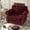 Burgundy + 1 Seat, variant on Dolonm 41.3" Mid-Century Modern Velvet Sofa with 1 Pillows, UpholsteBurgundy Chesterfield Sofa with Button Tufted, Nailhead Trim and Rolled Arm, Burgundy