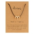thumbnail image 1 of Iumwxz Paper Card Twelve Nylon Rope Alloy Adju Stable Bracelet Gift, 1 of 1