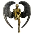 thumbnail image 1 of Estatua De Resina De Ángel Triste Para Interiores Y Exteriores, Adorno Para El Hogar Y El Coche, Estatua De Ángel Durmiente, Artesanías Decorativas, 1 of 5