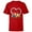 Red, variant on Disney and Pixar’s Up Young Carl and Ellie Dreaming - Short Sleeve T-Shirt for Kids - Customized-White
