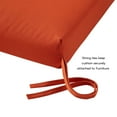 thumbnail image 3 of Greendale Home Fashions Outdoor 43'' x 20'' High Back Chair Pad, Rust, 3 of 7